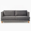 Juego de Living Barra Design Larisa Sofá 3 Cuerpos + Dos Sillones 1 Cuerpo Gris