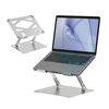 Soporter de Escritorio Levo Alzador Notebook Plegable Gris
