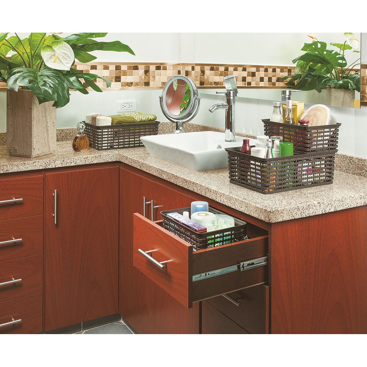 Canasta Rimax Deco L Wengue
