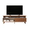 Rack TV Vekkahome Flow Hasta 70" Café Beige