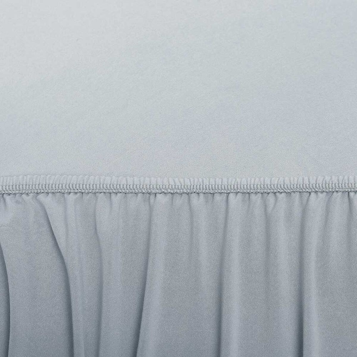 Funda para Sofá en L Modalfo Impermeable Gris Claro
