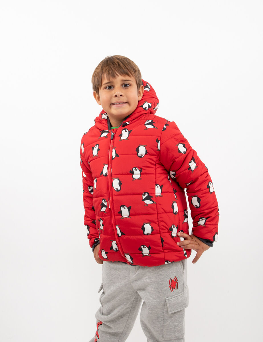 Parka con Gorro Niño Chess