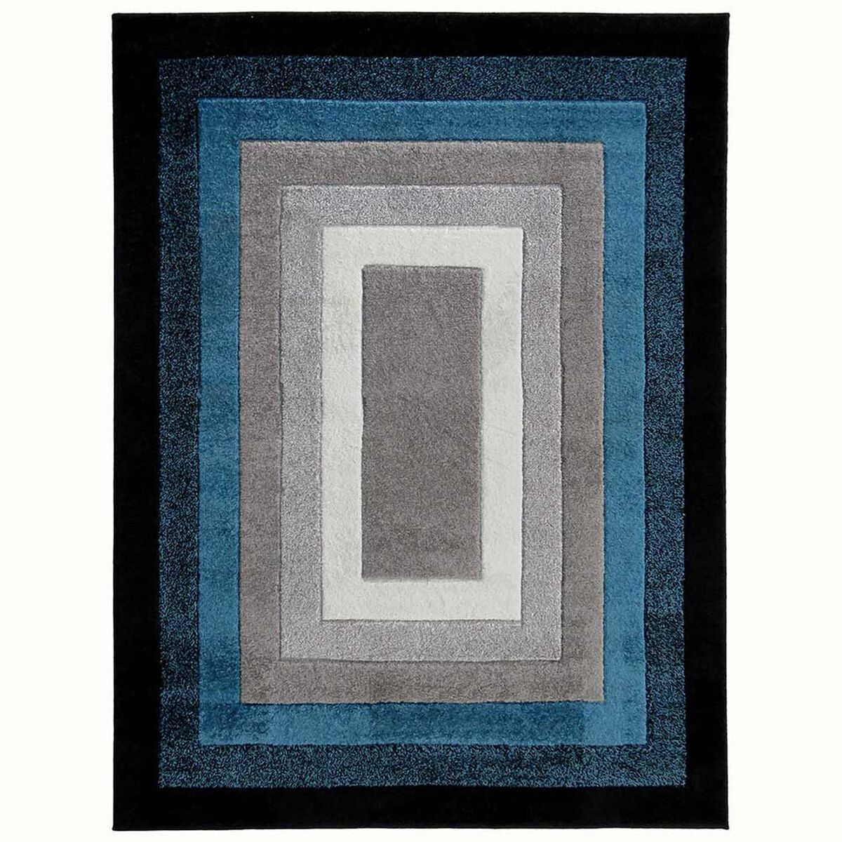 Alfombra Idetex Carved Azul 133 x 180 cm