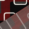 Alfombra Frize Carved D2 80X120 Cm Rojo
