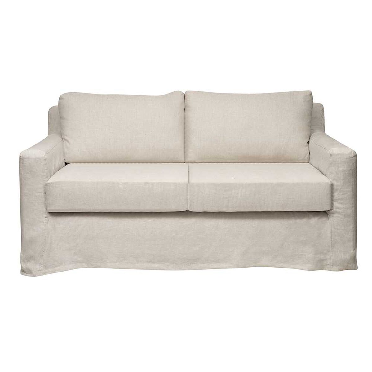 Sofá Innovamuebles Cretone Lino 2 Cuerpos Beige