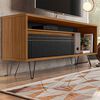 Rack TV Home Mobili Spot Hasta 60" Café Negro