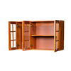 Mueble Ar&eacute;reo de Cocina Muebles Hema Berl&iacute;n 3 Puertas Nogal