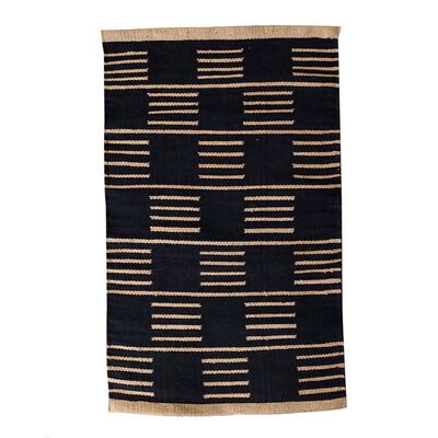 Bajada de Cama Idetex Nepal 90 x 60 Negro