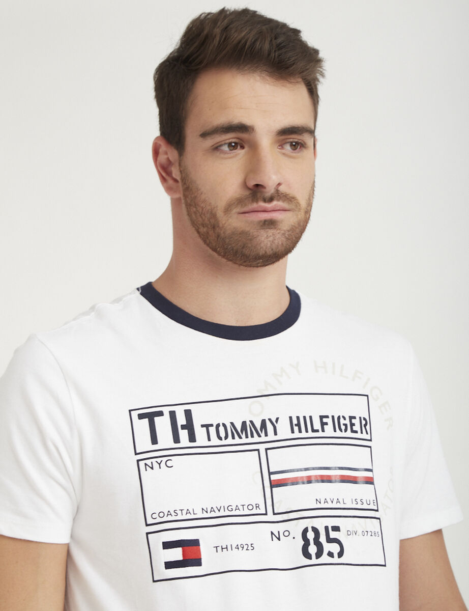 Polera de Algodón Hombre Tommy Hilfiger
