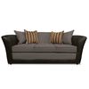 Juego de Living Elegant Detail Minesota Sof&aacute; 3 Cuerpos + Dos Sitiales Gris
