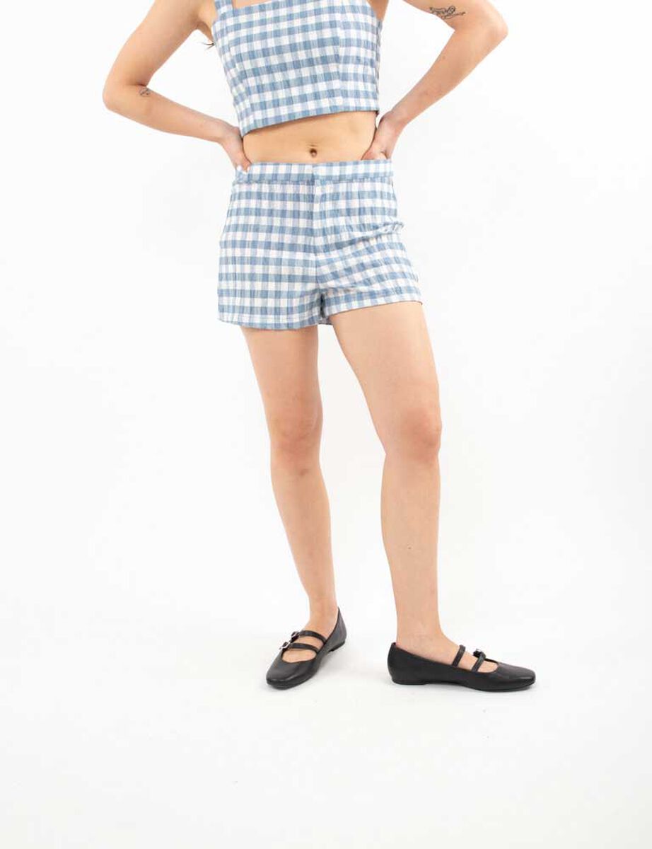 Short Tartán Corto Mujer Icono