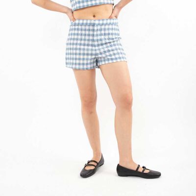 Short Tartán Corto Mujer Icono