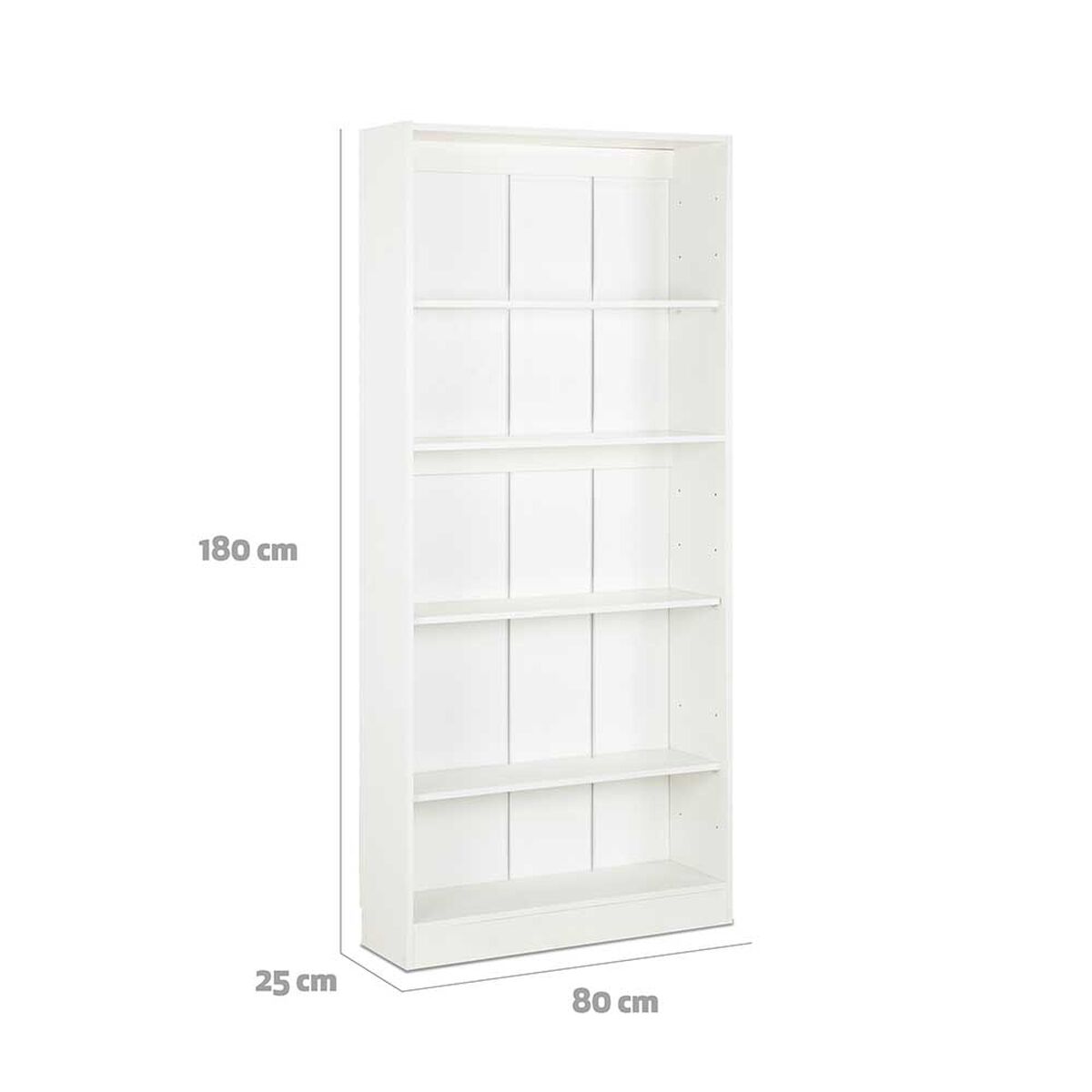 Librero CIC Moscú Blanco