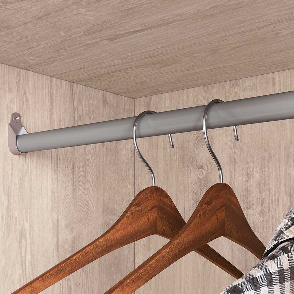 Cl&oacute;set Exit New York 6 Puertas 2 Cajones Casta&ntilde;o y Beige