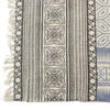 Alfombra Valencia kelim cotton printed 133 x 180 cm