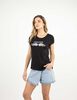 Polera Con Estampado Manga Corta Mujer Zibel