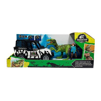 Imagen 2 del producto Set Safari con Explorador y Velociraptor Incluye Luz y Sonido
