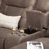 Seccional Derecho Reclinable Daniels Moderno 5 Cuerpos Caf&eacute; Grand
