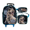 Pack Mochila con Ruedas + Lonche + Estuche Escolar Jurassic World