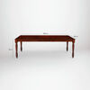 Juego de Comedor Extensible CIC Cordobes Plus 6 Sillas 2 Sitiales
