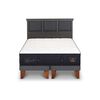 Cama Europea CIC Base Dividida 2 Plazas Super Premium + Respaldo Torino