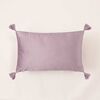 Coj&iacute;n Mashini Velour 30x53cm Malva