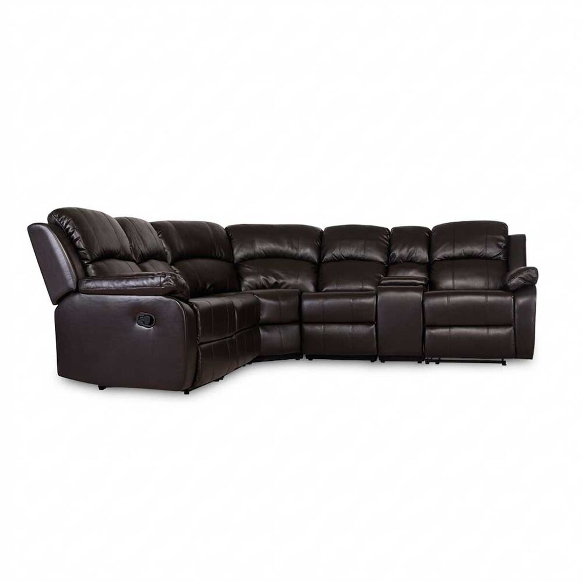 Sofa Seccional CIC Andaluc&iacute;a 5 Cuerpos Chocolate