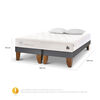 Cama Europea CIC Base Dividida 2 Plazas Cocopedic