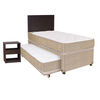 Cama Nido Celta 1,5 Plazas Bamboo + Respaldo + Velador Pamplona