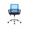Silla de Escritorio Arthome Santiago Negra Azul