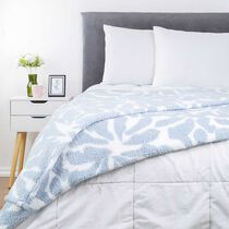 Frazada Sherpa Estampada Dreams 2 Plazas