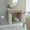 Mueble Lavamanos TuHome Carter Flotante Duna-Blanco