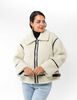 Chaqueta Aviadora Sherpa Mujer Zibel