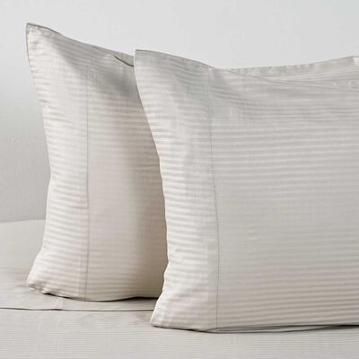 Imagen 2 del producto Juego de Sábanas CannonKing 600 Hilos Dobby Beige