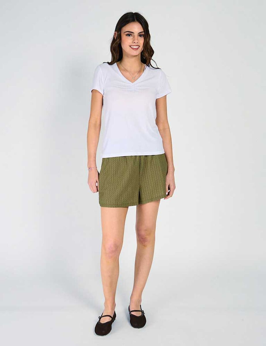 Polera Manga Corta Mujer Zibel