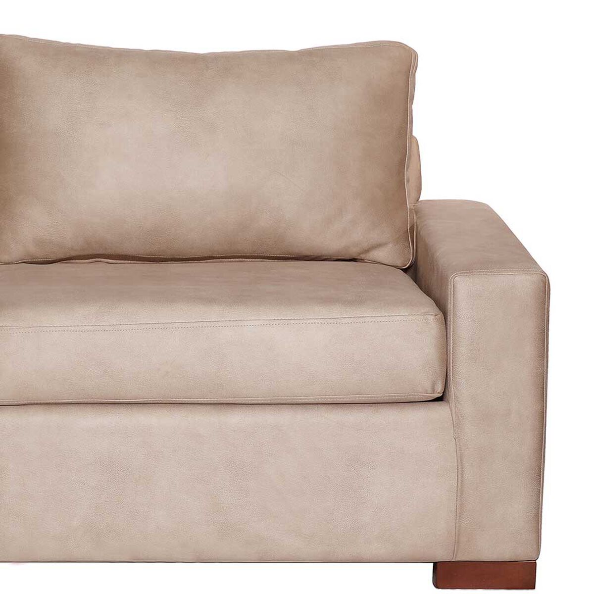 Sofá Seccional Izquierdo Latam Home Livorno 3 Cuerpos Beige
