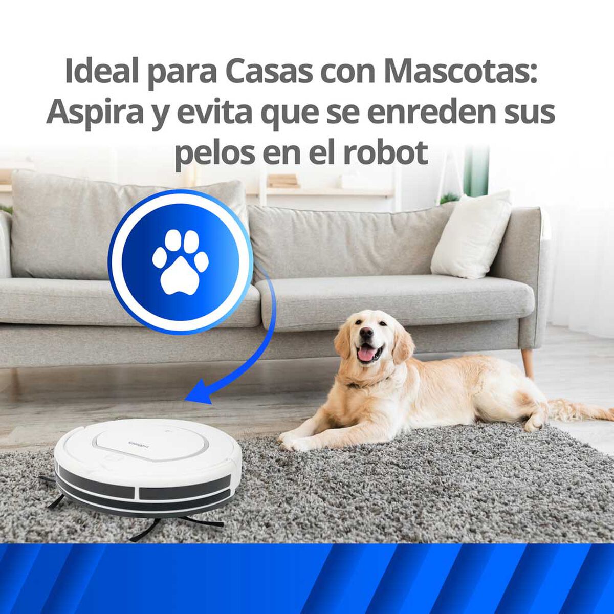 Aspiradora Robot Trapeadora Thor Dual T-Bot