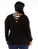 Sweater Cuello V Mujer Extralindas
