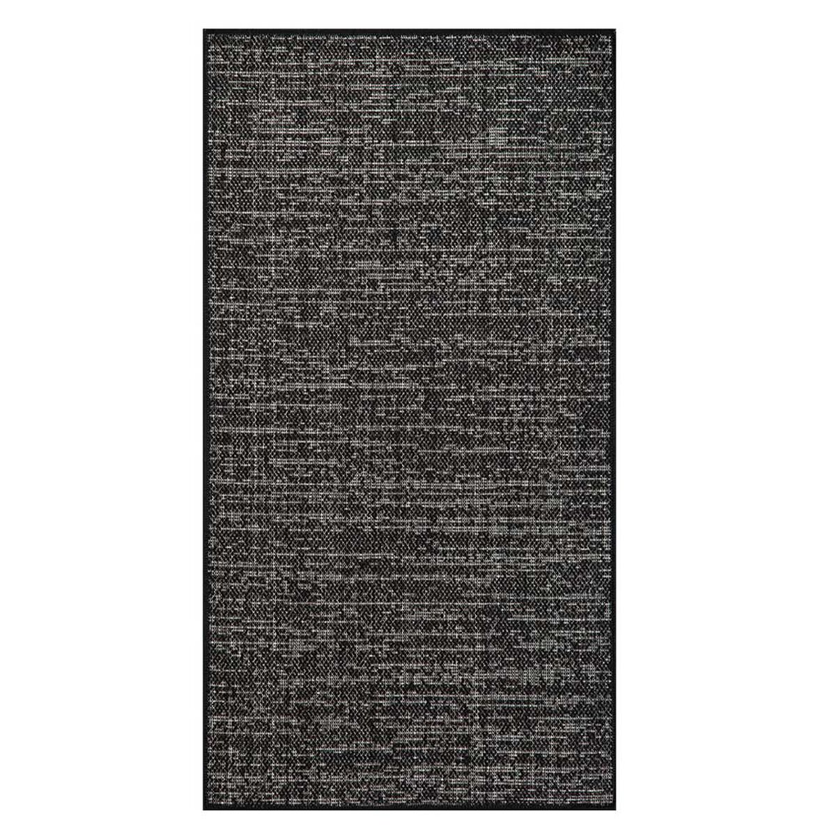 Bajada de Cama Idetex PP Lowers 67 x 120 cm Negro