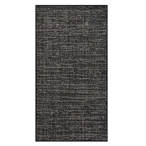 Bajada de Cama Idetex PP Lowers 67 x 120 cm Negro