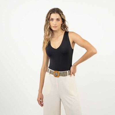 Body Sin Mangas Mujer Zibel