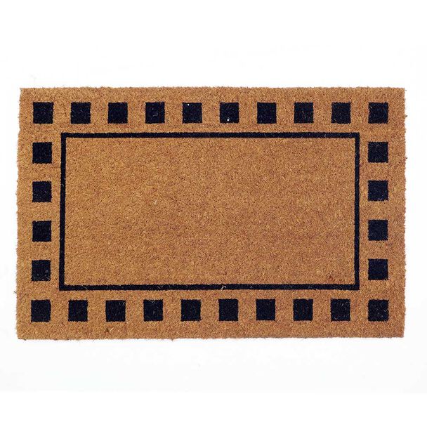 Limpiapiés Idetex Coco Squares 40 x 60 cm Café