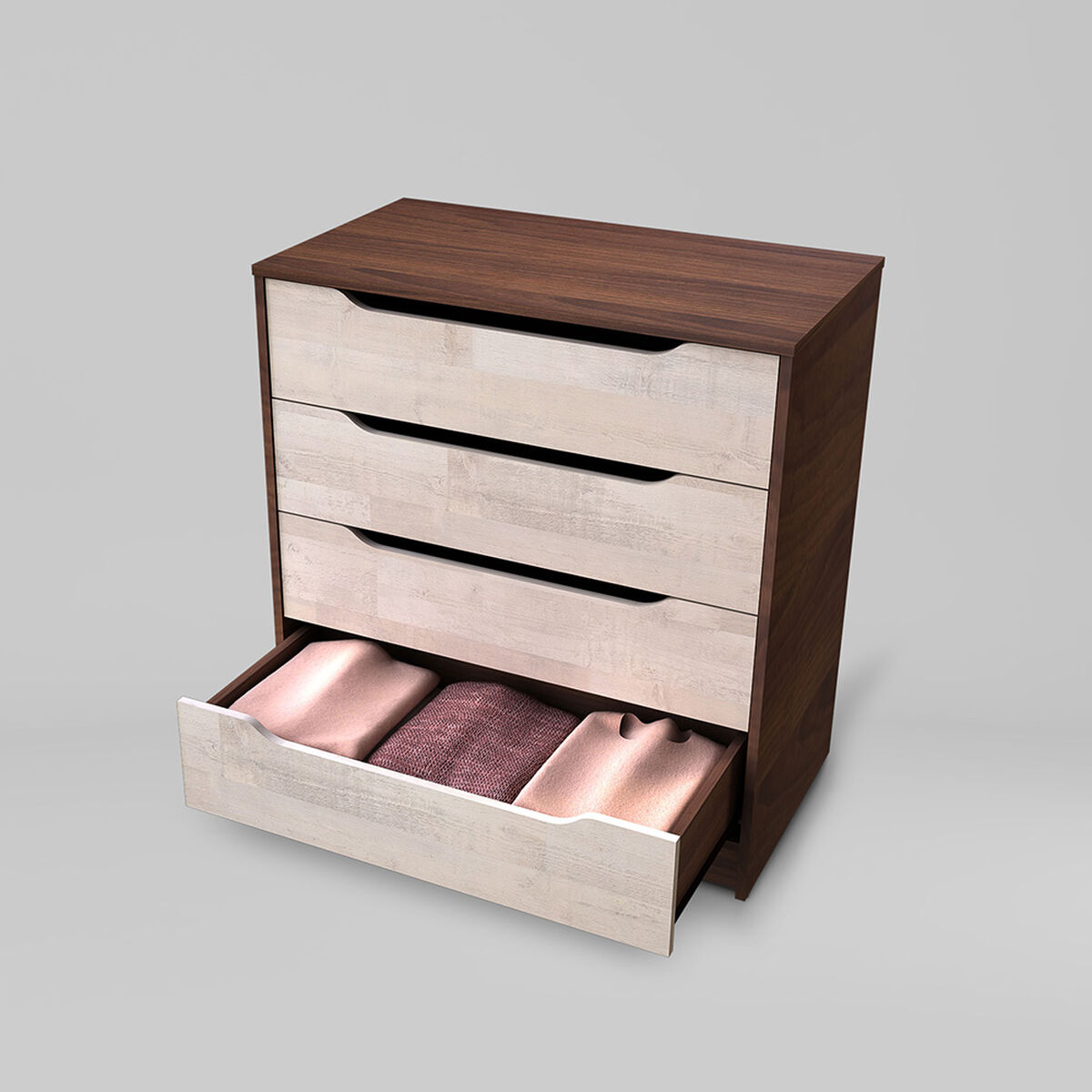 Cómoda Legno 4 Cajones