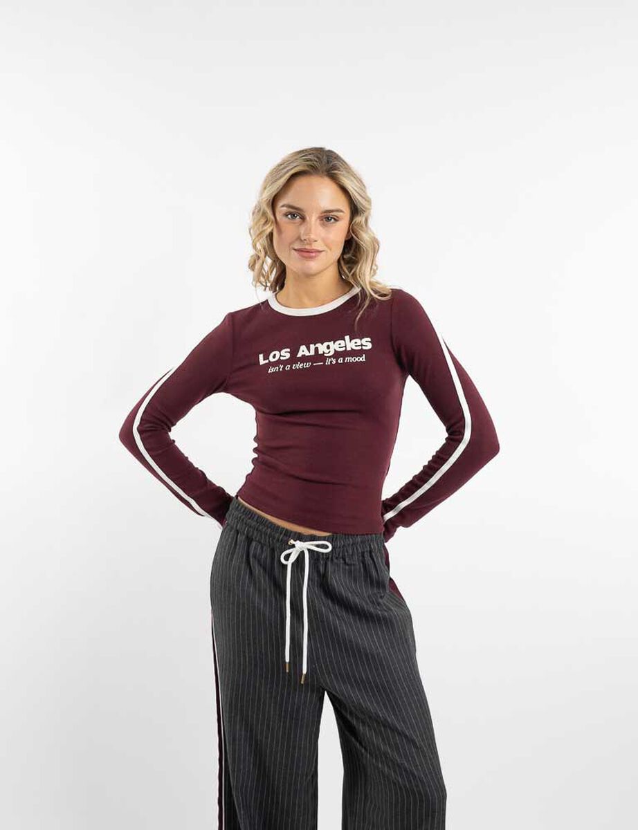 Polera Manga Larga Mujer Icono