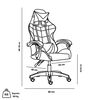 Silla Gamer Arthome Tokio Negra Blanca