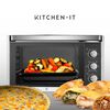 Horno Eléctrico Kitchen-it Silver Series 45L 45 lts.