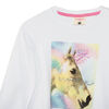Polera Manga Larga de Algodón Niña Chess