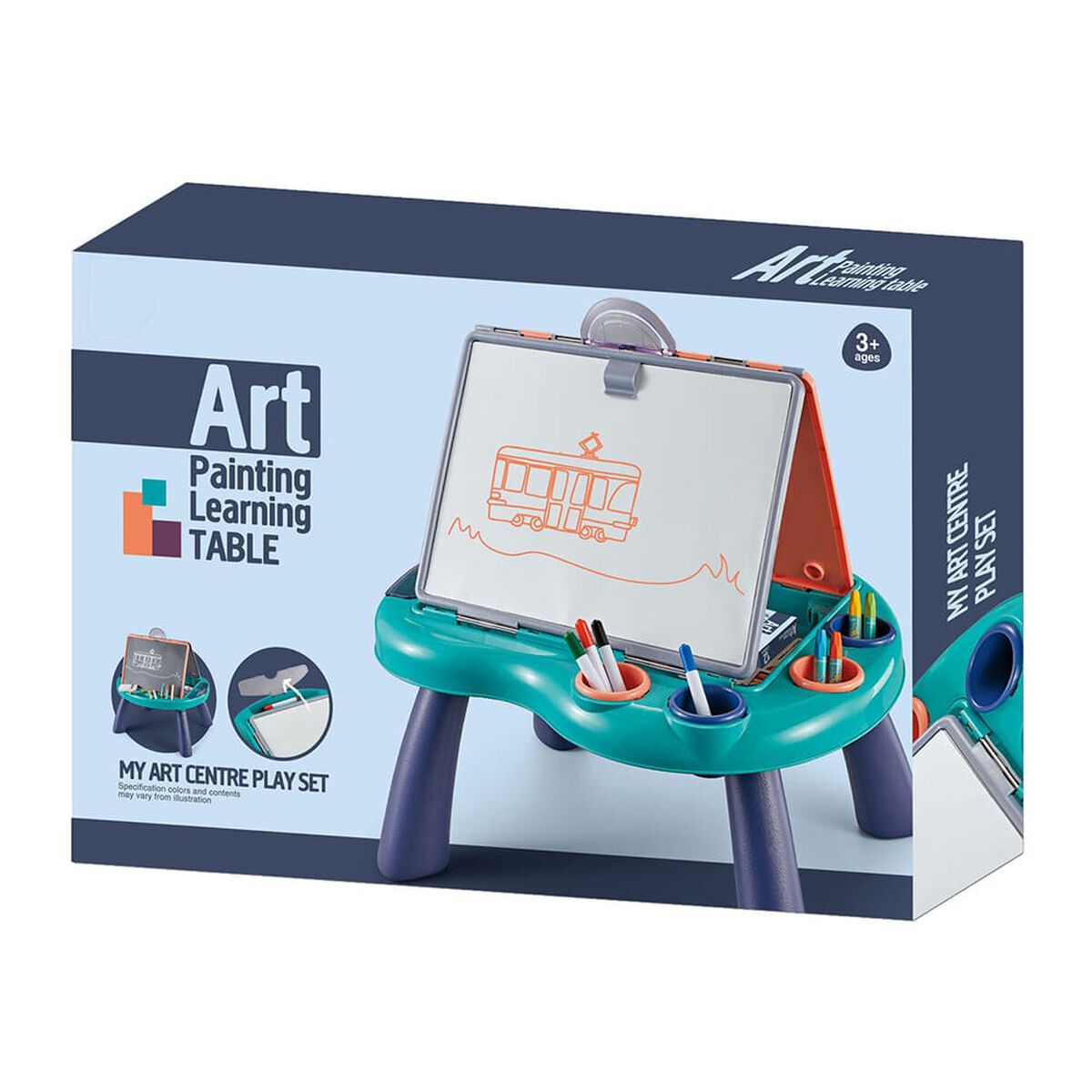 Mesa de Juego y Dibujo con Accesorios Bebesit Azul