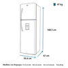 Refrigerador No Frost Mabe RMA250PHUG 250 lt