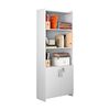 Librero Home Mobili Hilton 2 Puertas Blanco